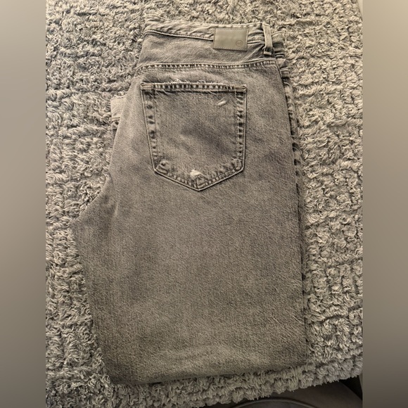 AG Adriano Goldschmied Black Cropped Alexxis crop jeans NWOT - Picture 5 of 8